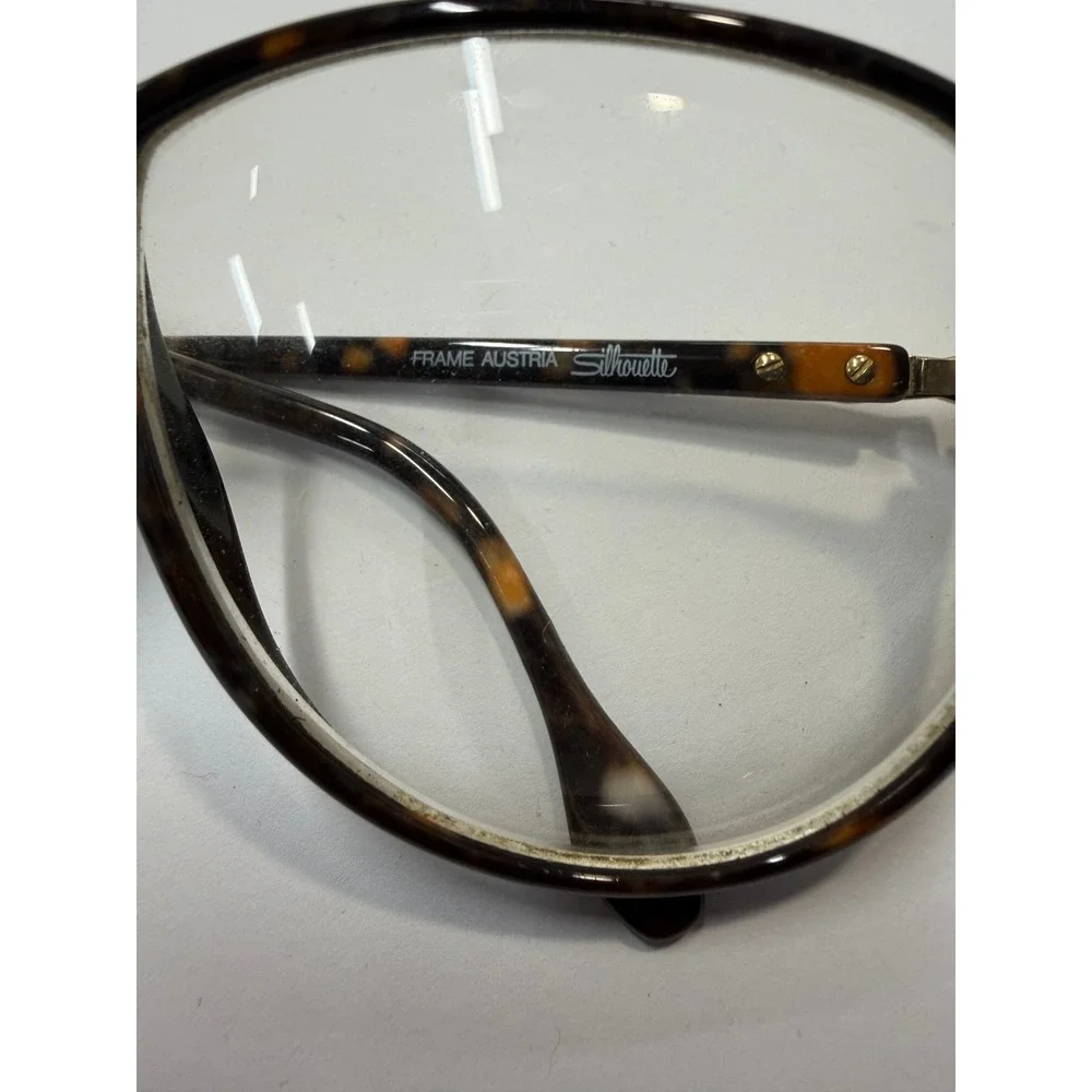 Silhouette SPX M 1718 Tortoise Oversized Eyeglasses Frame Austria 62-10-135